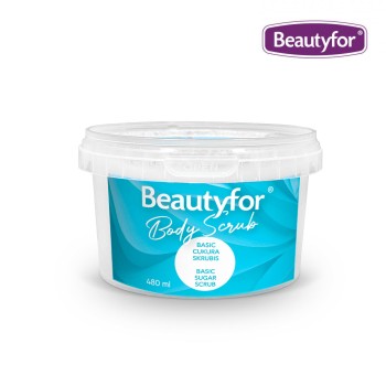 Beautyfor cukura ķermeņa skrubis  Basic 480ml