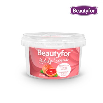 Beautyfor cukura ķermeņa skrubis Grapefruit 480ml
