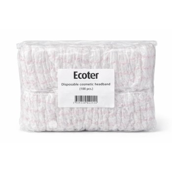 Ecoter vienreizlietojamās neausta materiāla matu lente 100gab