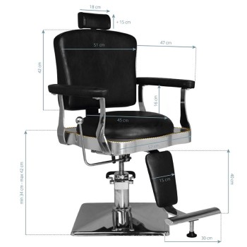 Meeste klienditool HAIR SYSTEM SM180 must