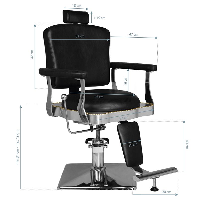 Meeste klienditool HAIR SYSTEM SM180 must