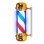 Pöörlev valgusreklaam BARBER BB-02, kuldne