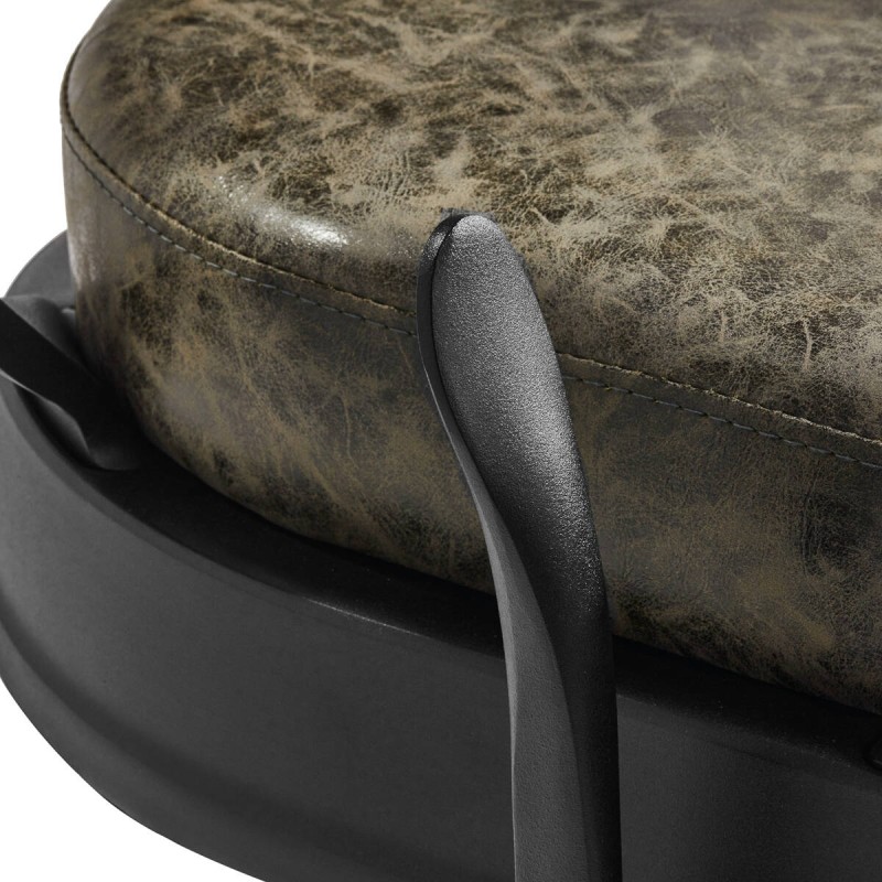 Meeste klienditool GABBIANO BARBER PRESIDENT OLD LEATHER roheline