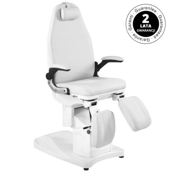 Universaalne kliendivoodi/pediküüritool AZZURRO 709A 3 mootoriga, valge