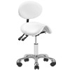 Sadultool seljatoega GIOVANNI 1025, valge