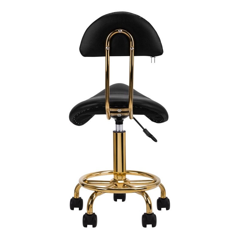 Sadultool seljatoega 6001, must-kuldne