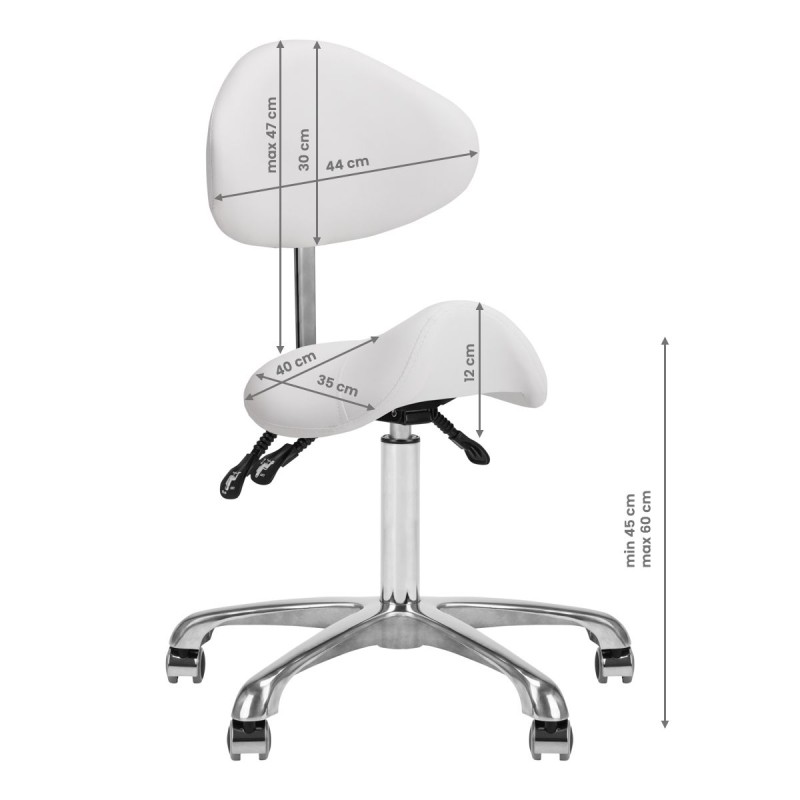 Sadultool GIOVANNI 1004, valge