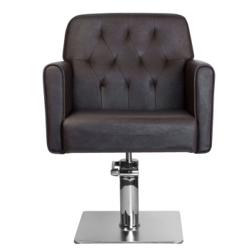 Juuksuri klienditool GABBIANO HAMBURG pruun
