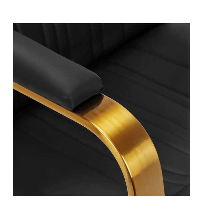 Juuksuri klienditool GABBIANO ACRI GOLD must