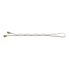Laines juukseklambrid kuldsed E-57 120tk.