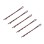 Laines juukseklambrid vasksed E-58 120tk.