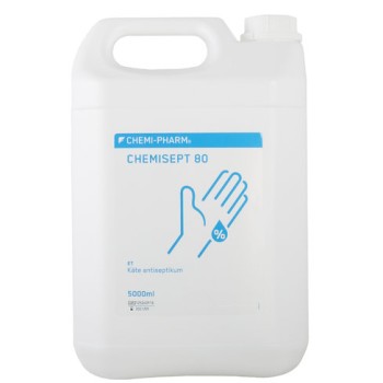 Käte ja naha kiirdesinfektant "CHEMISEPT 80" 5000ml