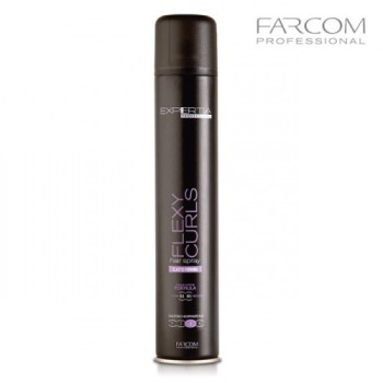 FARCOM Juukselakk lokkis juustele EXPERTIA Professionel Flexy Curls 500 ml