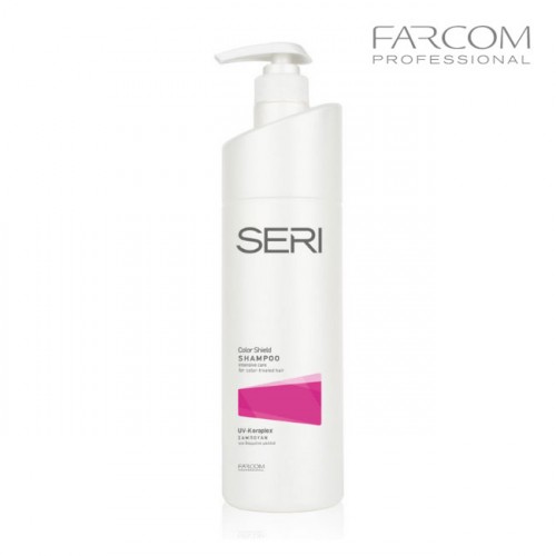 FARCOM Shampoon SERI Color Shield värvitud juustele keratiiniga 1000ml