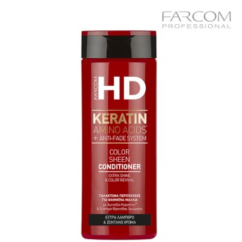 FARCOM Juustepalsam värvitud juustele HD Color Sheen 330ml