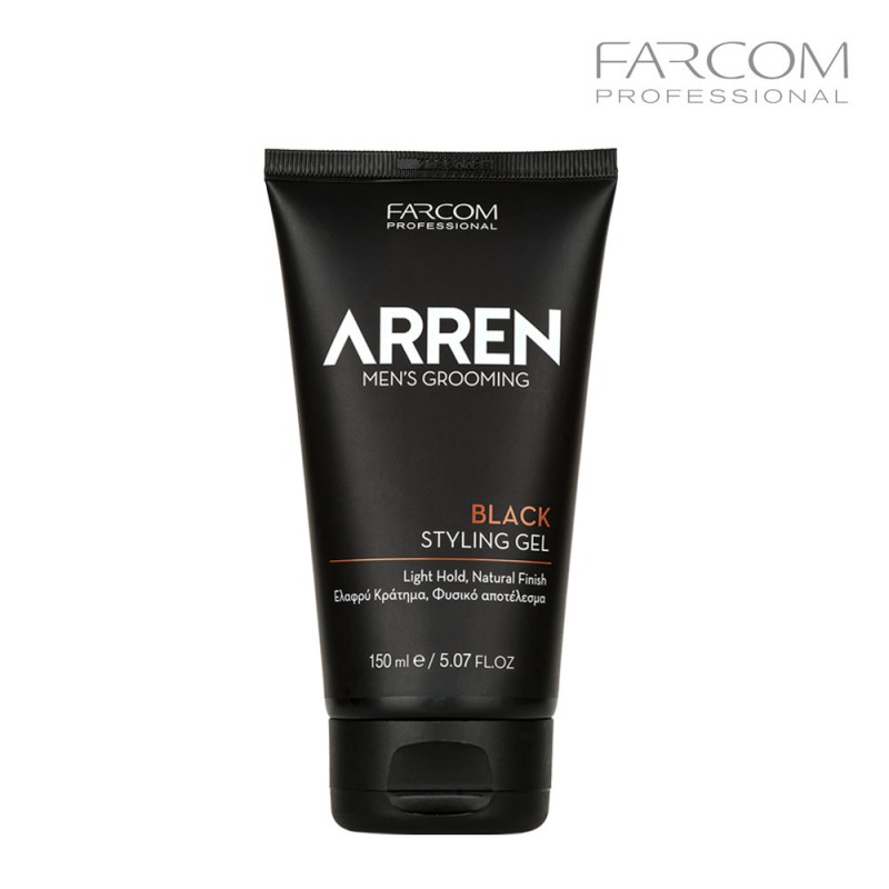 FARCOM ARREN Juuksegeel, must 150ml