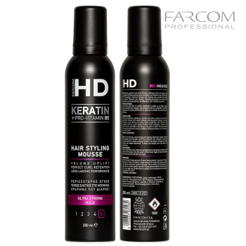 FARCOM HD Juuksevaht eriti tugeva fikseerimisega 250 ml