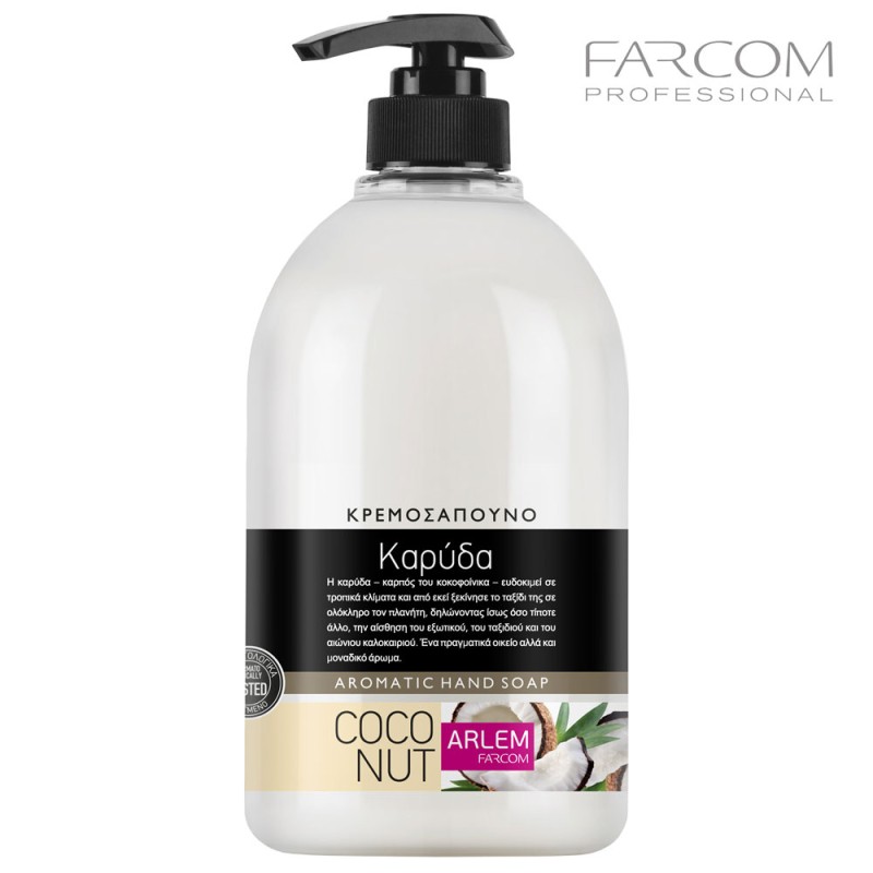 FARCOM ARLEM Vedelseep kätele kookose lõhnaga 1000ml