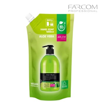FARCOM ARLEM REFILL Vedelseep kätele aloe vera 1000ml