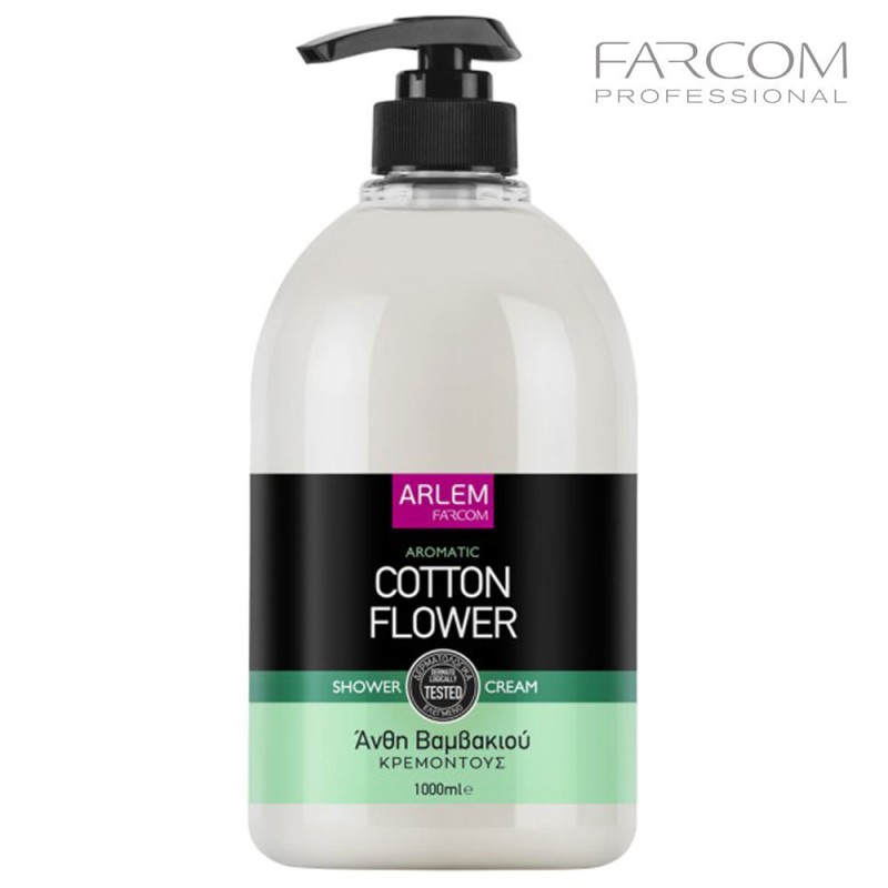 FARCOM ARLEM Dušigeel puuvillalille lõhnaga 1000ml