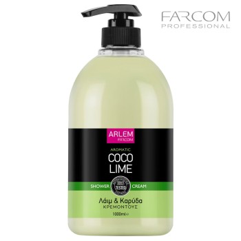 FARCOM ARLEM Dušigeel laimi ja kookose lõhnaga 1000ml