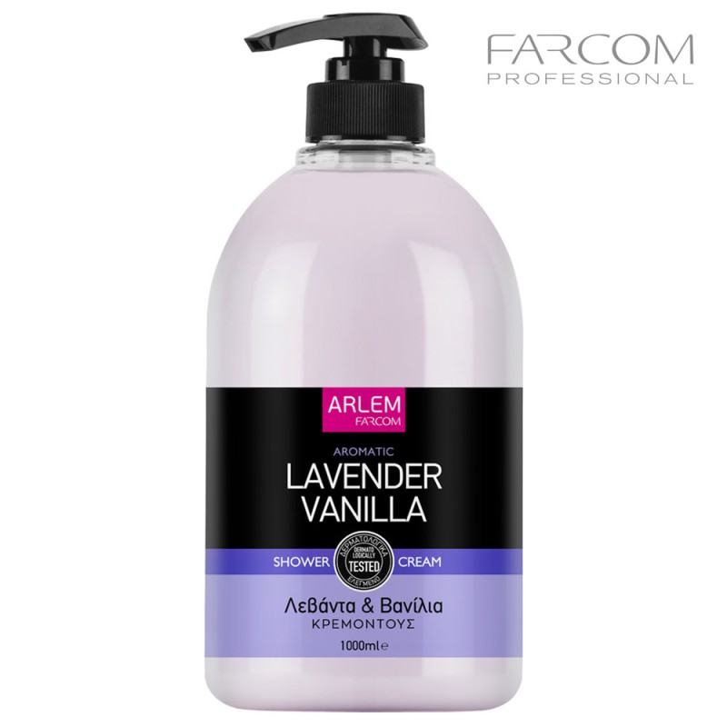 FARCOM ARLEM Dušigeel lavander&vanilla lõhnaga 1000ml