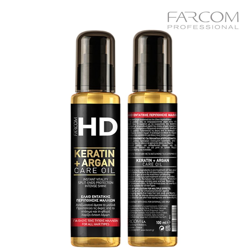 FARCOM HD Argaaniaõli keratiiniga 100ml