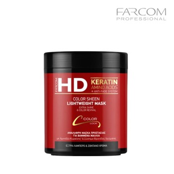 FARCOM HD Juuksemask värvitud juustele 1000ml