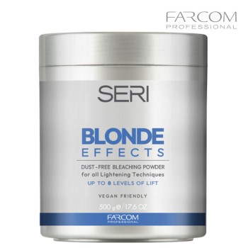FARCOM SERI BLONDE Blondeerimispulber sinine helendab kuni 8 astet, 500g