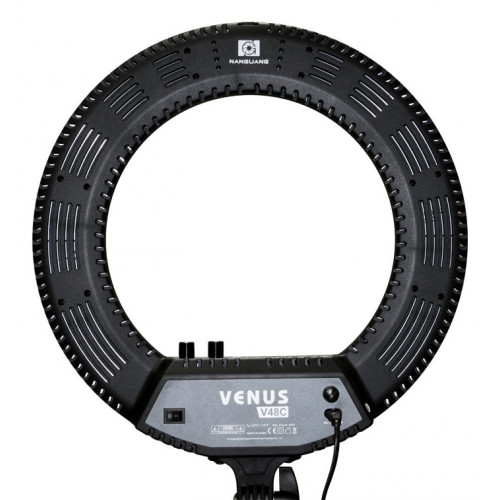 NANGUANG LED Ringvalgusti statiivil Venus V48C