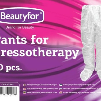 Beautyfor bikses presoterapijai, balts spanbonds, 10gab.