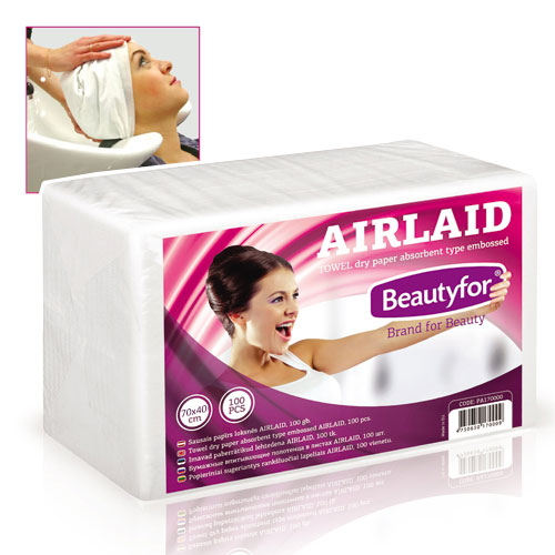 Beautyfor sausais papīrs, Airlaid, 100 gab.