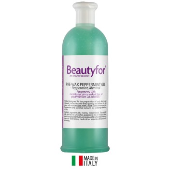 Beautyfor piparmētru gēls pirms vaksācijas ar mentolu 500ml