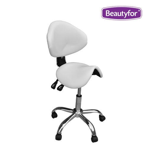 Beautyfor meistara krēsls balts CH-854
