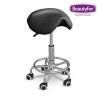 Beautyfor meistara krēsls seglu formas melns FM004-7