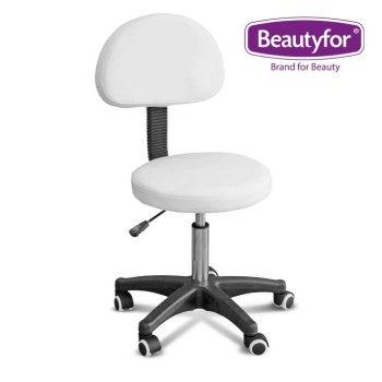 Beautyfor meistara krēsls balts FM28
