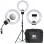 NANGUANG Fluo­rest­sents ringvalgusti statiivil CN-65C PRO