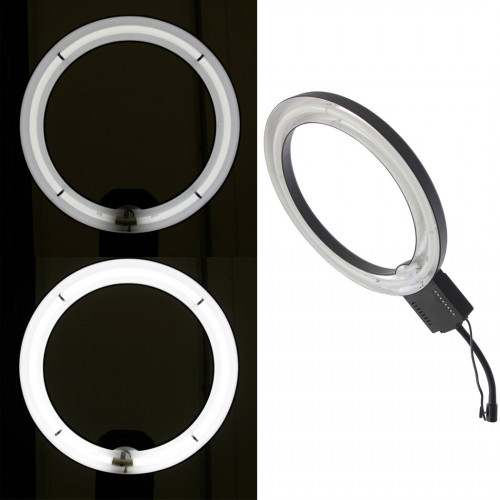 NANGUANG Fluo­rest­sents ringvalgusti statiivil CN-65C PRO