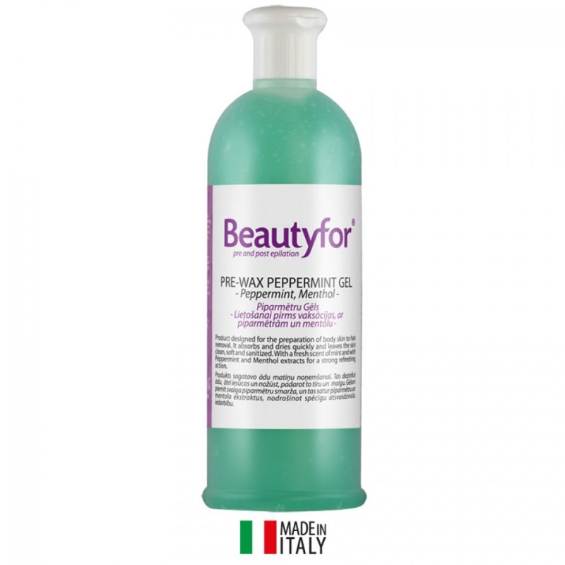 BEAUTYFOR Vahatamiseelne geel piparmündiga ja mentooliga 500ml