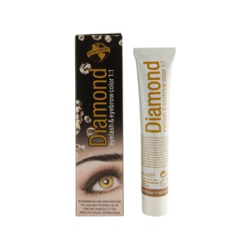 DIAMOND color eyelash & eyebrow light brown 30 ml