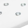Maniküüri käetugi MOMO DIAMOND VELVET, valge